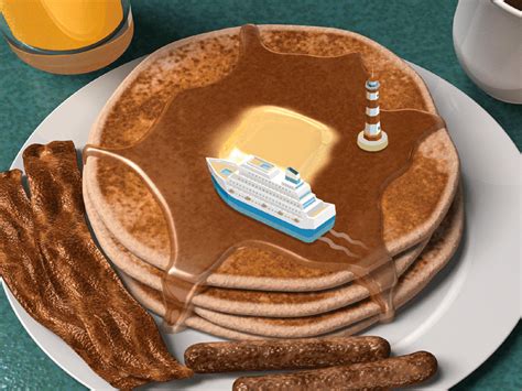 Cruise Ship Breakfast by Lauren Kolm on Dribbble