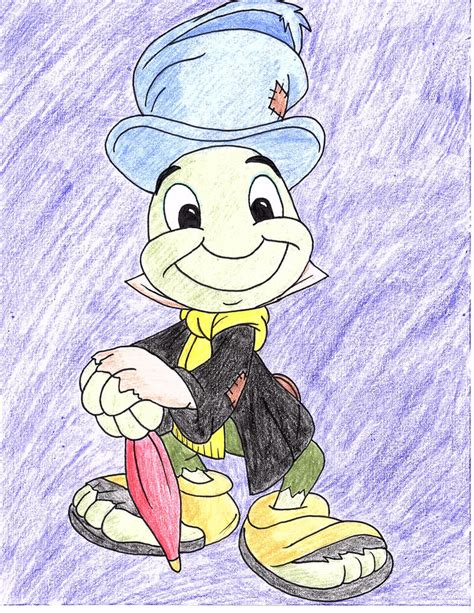 Jiminy Cricket Drawing by julietcapulet432 on DeviantArt