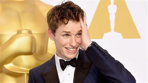 Eddie Redmayne Was Even More Endearingly Goofy Backstage at the Oscars ...