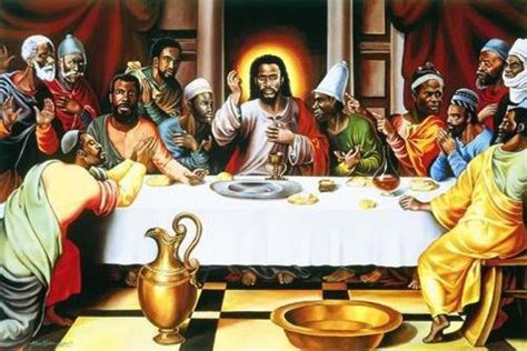 Our Best Selling African American Last Supper Art Prints | Black jesus ...