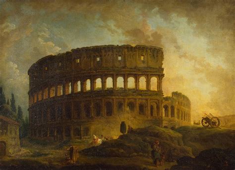 Colosseum - Hubert Robert | Endless Paintings