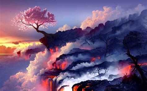 Anime Scenery Wallpapers - Wallpaper Cave