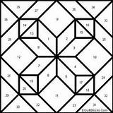 Quilt Pattern Coloring Pages  Free Download On ClipArtMag sketch template