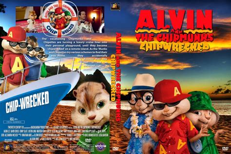 Alvin And The Chipmunks Chipwrecked - Movie DVD Custom Covers - Alvin And The Chipmunks ...