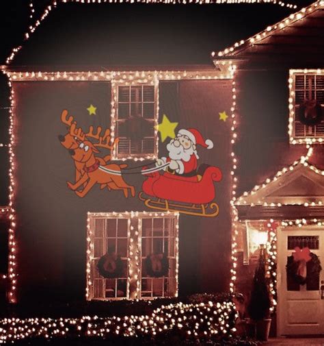 Outdoor LED Santa Christmas Projector | OutdoorLights – The ...