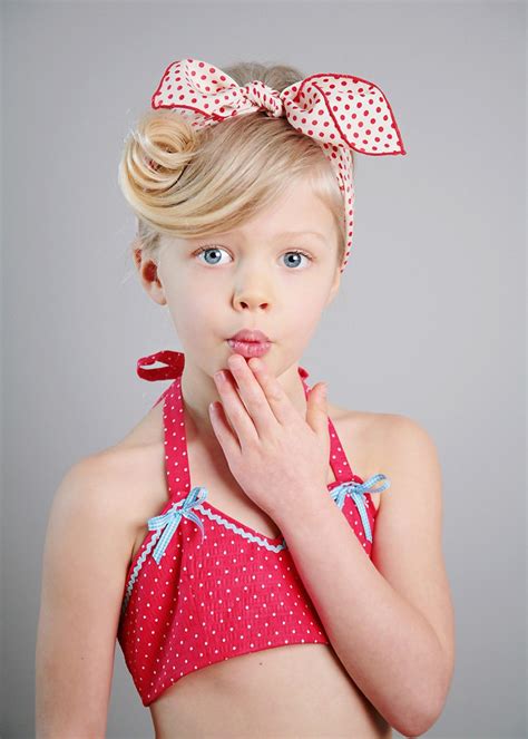 Vintage Children Swimwear