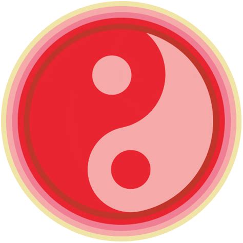 Yin Yang Tao Sticker by Alison Lou - Find & Share on GIPHY | Love heart gif, Giphy, Heart gif