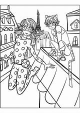 Miraculous Ladybug Coloring Pages And Cat Noir Sketch Page sketch template