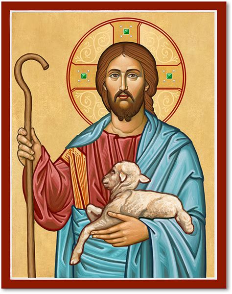 Icons of Christ: I am the Good Shepherd Icon | Monastery Icons