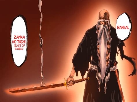 Bankai Zanka no tachi (colored by me) : r/bleach