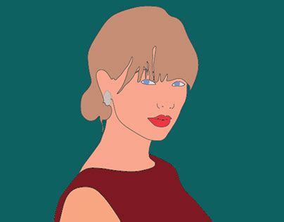 Taylor Swift Illustration Digital Drawing Projects :: Photos, videos, logos, illustrations and ...