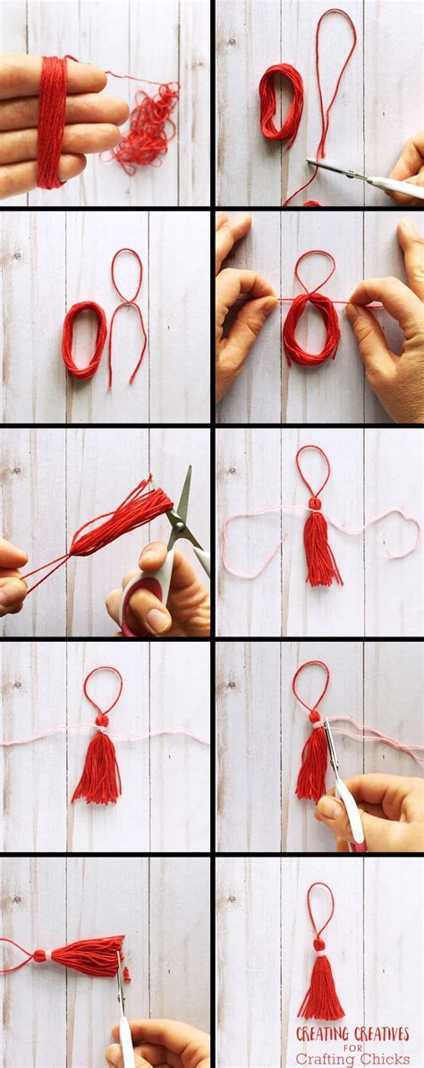 DIY Tassel Bookmark | Handmade bookmarks diy, Tassel bookmark, Diy tassel