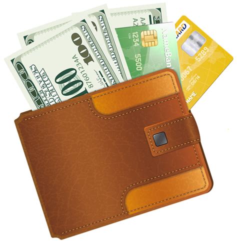 Wallets PNG images free download, leather wallet PNG