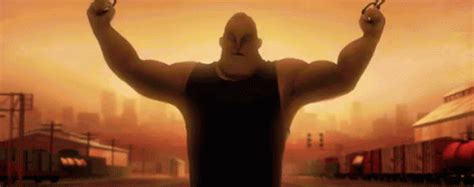 The Incredibles GIF - MrIncredible TheIncredibles Workout - Discover & Share GIFs