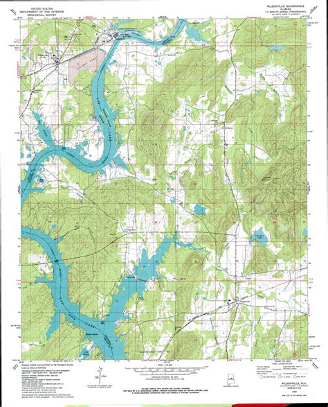 Wilsonville topographic map, AL - USGS Topo Quad 33086b4