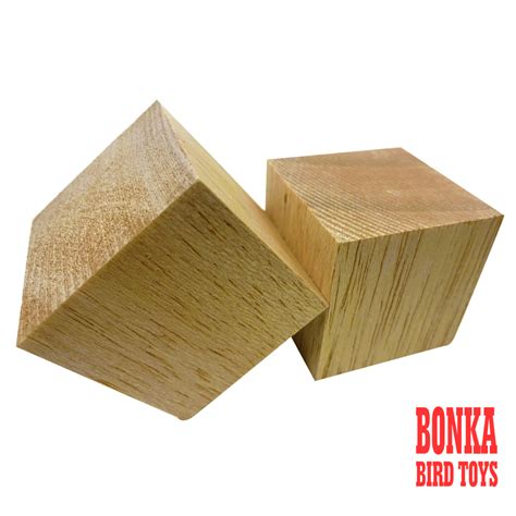 2080 pk2 1.25 Inch Balsa Squares from Bonka Bird Toys | Bird toys, Square, Bird