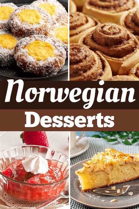 10 Norwegian Desserts That Are So Easy | Recipe | Norwegian food, Swedish recipes, Norwegian cuisine