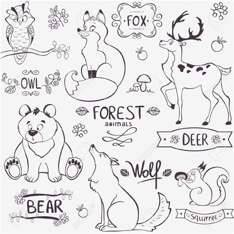 Simple Forest Drawing at GetDrawings | Free download