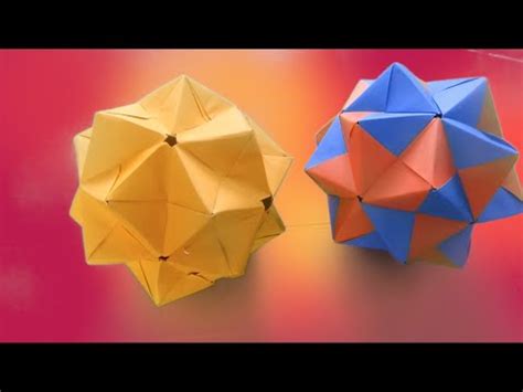 Origami Kusudama Ball Instructions