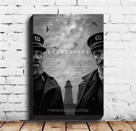 The Lighthouse Movie Poster Canvas Wall Art Home Decor No - Etsy