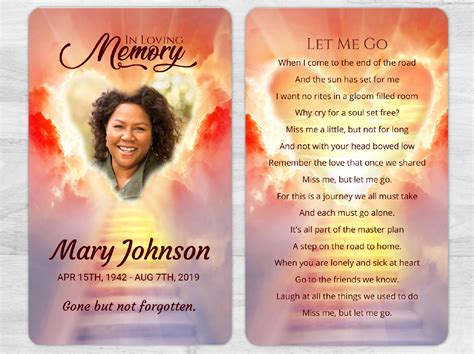 Memorial Card - 2136 - DisciplePress - Memorial & Funeral Printing