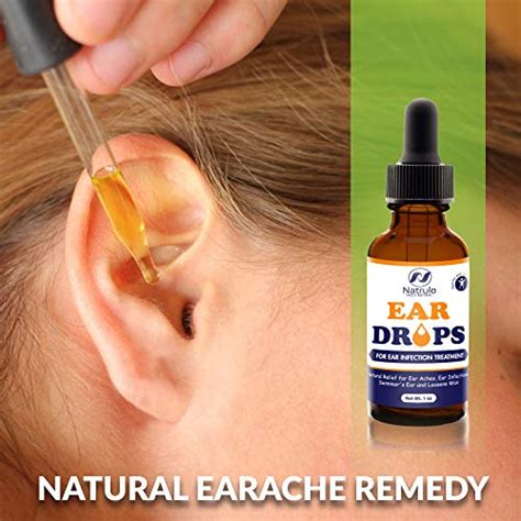 Natural Ear Drops for Ear Infection Treatment – Herbal Eardrops for Adults, Children & Pets ...