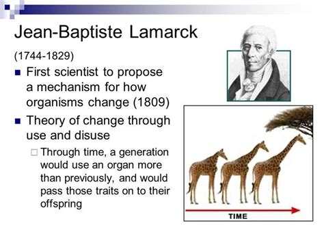 Image result for jean baptiste lamarck theory