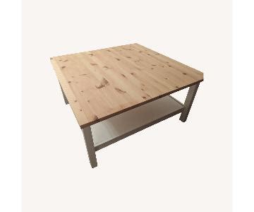 IKEA White HEMNES Coffee Table - AptDeco