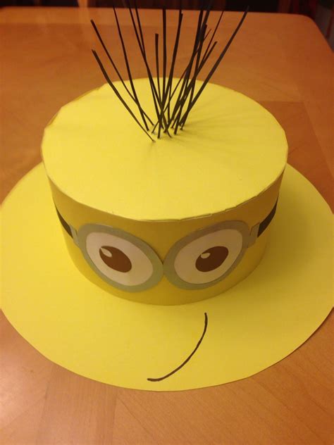 Minion for a crazy hat day … | Crazy hats, Crazy hat day, Hat day