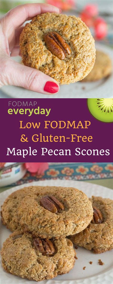 Gluten-Free Maple Pecan Scones | Recipe | Low fodmap snacks, Fodmap recipes, Fodmap snacks