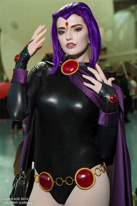 Character: Raven / From: DC Comics 'Teen Titans' / Cosplayer: Abby Normal Cosplay / Photo: Manny ...