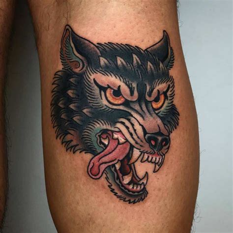 Wolf Head Tattoo