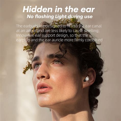 Xmenha Invisible Sleep Earbuds for Side Sleepers Wireless Bluetooth TWS Earbuds – XMENHA