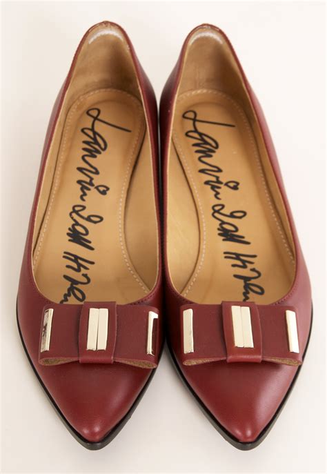 Shop for Lanvin Flats from RoseGarden on Shop Hers | Me too shoes ...