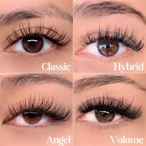 Different Types of Lash Extensions