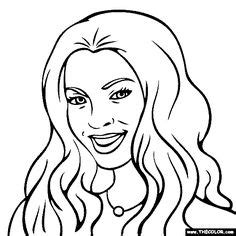 Carrie Underwood Coloring Pages at GetColorings.com | Free printable colorings pages to print ...