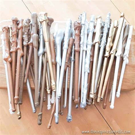 DIY Harry Potter Wands Anyone Can Make · The Inspiration Edit