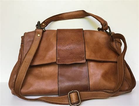 Vintage Leather Bag - Etsy