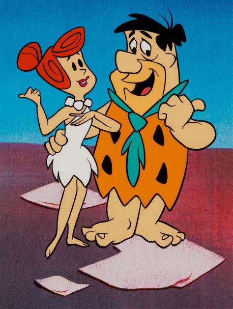 Fred and Wilma Flintstone | Flintstone cartoon, Classic cartoon ...