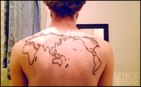 map tattoo | (Roughly) Daily