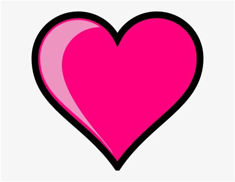 Pink Heart Clipart - Clipart Library - Clip Art Library