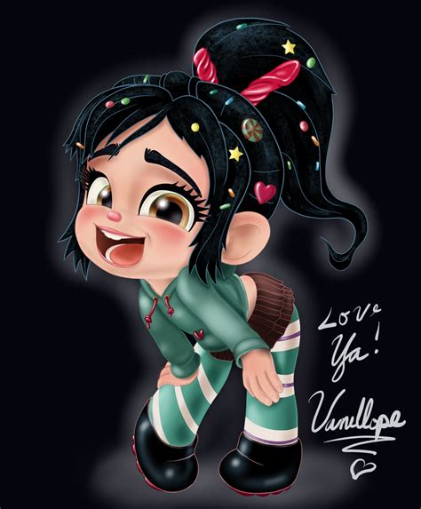 Vanellope - Hey! I'm a Real Racer Now! by artistsncoffeeshops on DeviantArt