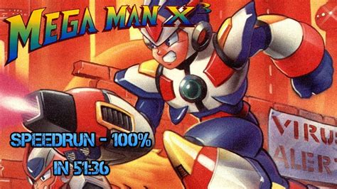 🔴[OBSOLETED] Mega Man X3 Speedrun in 51:36 - 100% - YouTube