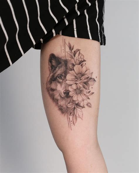 20+ Wolf Tattoos That’ll Make You The Talk Of The Town | POPxo