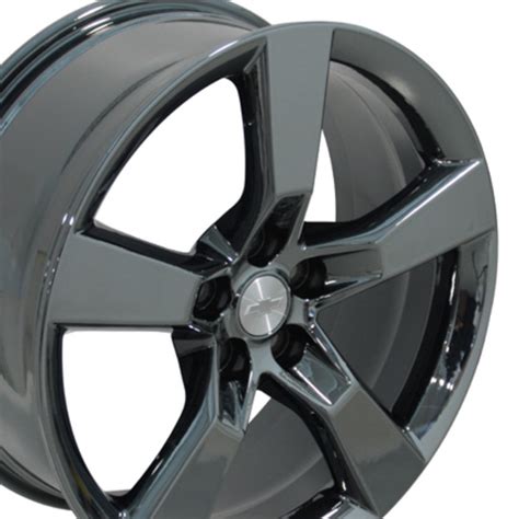 Chevrolet Camaro SS OEM Wheels Black Chrome 20x9 SET