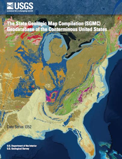 USGS Publishes Updated State Geologic Map Compilation #geoscience #geology | American ...