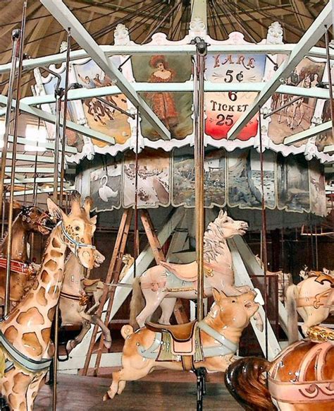 National Carousel Association - The Dentzel Carousel at Ontario Beach ...