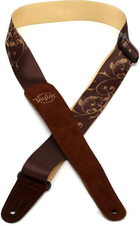 Taylor Taylor Swift Signature Guitar Strap - Brown | Sweetwater