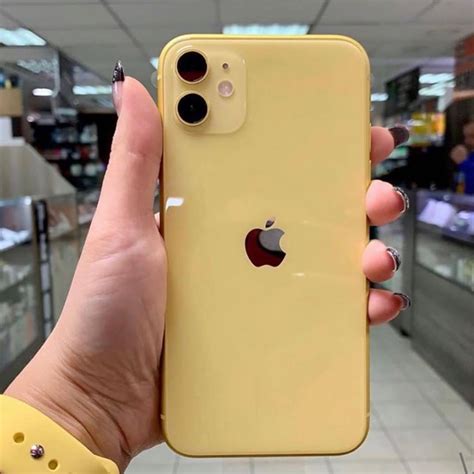 Apple store on Instagram: “Iphone 11 yellow🥰”