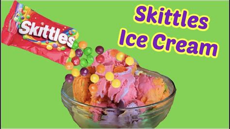 Skittles Ice Cream #shorts - YouTube
